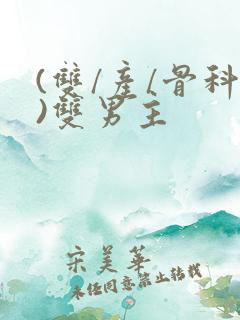 (双/产/骨科)双男主