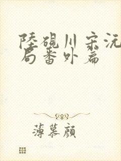 陆砚川宋沅大结局番外篇