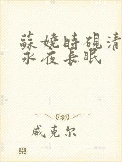 苏娆时砚清他在永夜长眠
