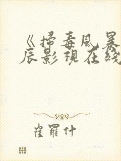 《扫毒风暴》星辰影视在线观看