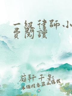 一级律师小说免费阅读