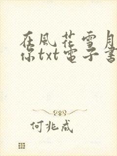 在风花雪月里等你txt电子书