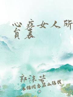 心疼女人所有演员表