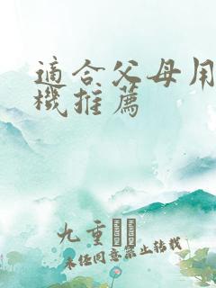 适合父母用的手机推荐