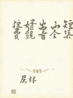 狼婿出山短剧免费观看全集高清