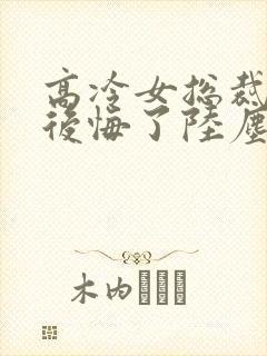 高冷女总裁离婚后悔了陆尘免费阅读