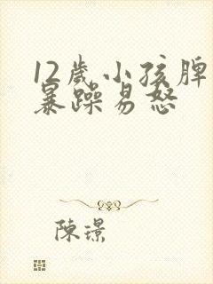 12岁小孩脾气暴躁易怒