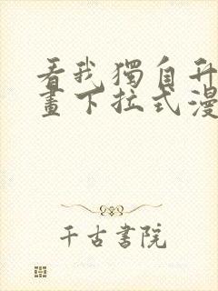 看我独自升级漫画下拉式漫画