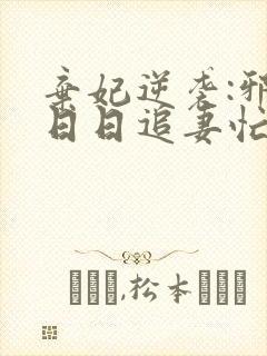 弃妃逆袭:邪王日日追妻忙小说小说