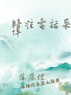 精准电话采集软件