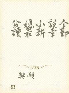公媳小说全文阅读最新章节内容
