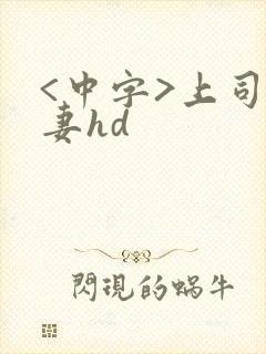 <中字>上司人妻hd