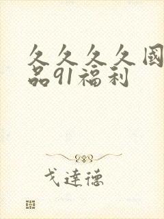久久久久国产精品91福利