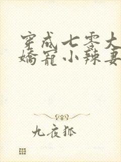 穿成七零大佬的娇宠小辣妻 梅梅的八