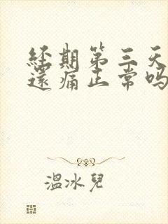 经期第三天肚子还痛正常吗