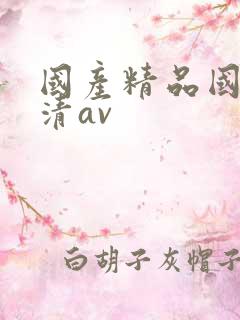 国产精品国产高清av