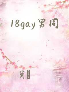 18gay男同