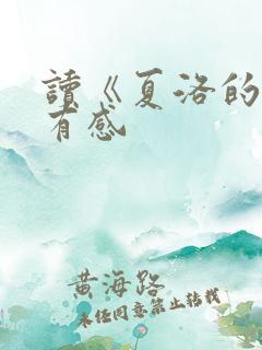 读《夏洛的网》有感