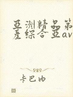 亚洲精品第一国产综合亚av