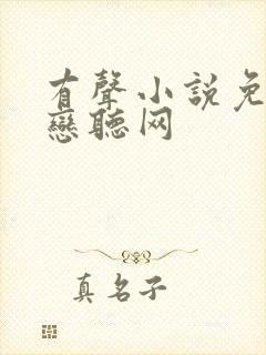 有声小说免费听恋听网