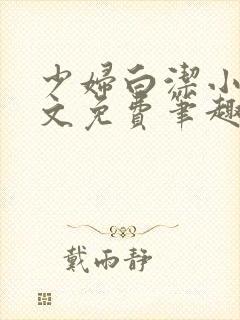 少妇白洁小说全文免费笔趣阁阅读