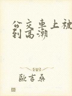 公交车上被人摸到高潮