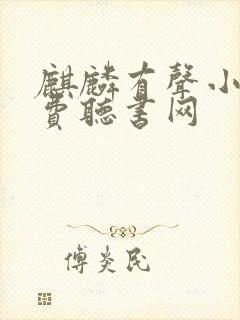 麒麟有声小说免费听书网