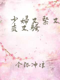 少妇又紧又大又爽又骚