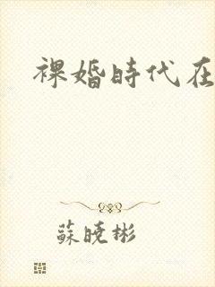 裸婚时代在线版