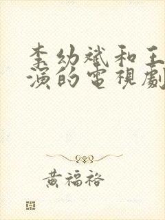 李幼斌和王志文演的电视剧叫什么名字