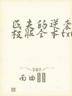 匹夫的逆袭 精校版全本txt
