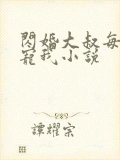 闪婚大叔每天狂宠我小说