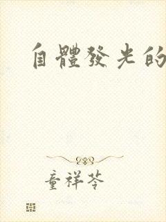 自体发光的她