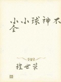 小小球神不好惹全