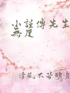 小说傅先生宠妻无度