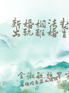 新婚姻法对男人出轨离婚会如何判决