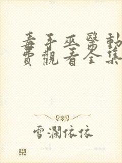毒手巫医动漫免费观看全集