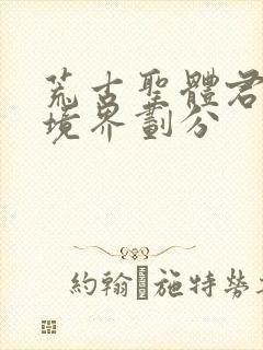 荒古圣体君逍遥境界划分