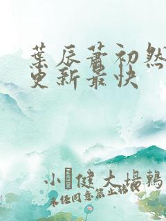 叶辰萧初然免费更新最快