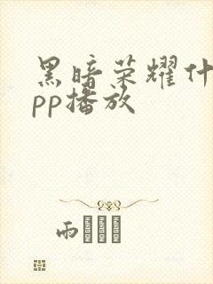 黑暗荣耀什么app播放