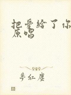 把爱给了你歌曲原唱