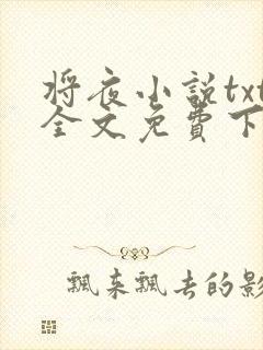将夜小说txt全文免费下载
