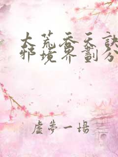 太荒吞天诀柳无邪境界划分