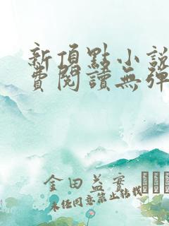 新顶点小说网免费阅读无弹窗