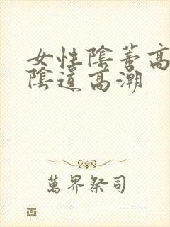 女性阴蒂高潮和阴道高潮