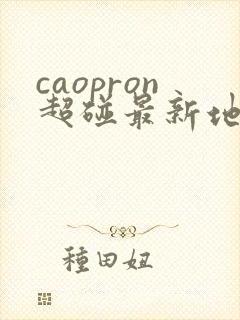 caopron超碰最新地址进入