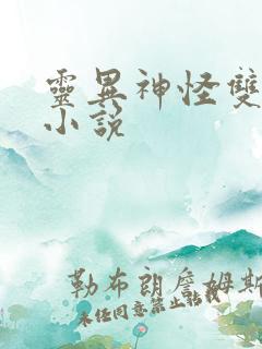 灵异神怪双男主小说