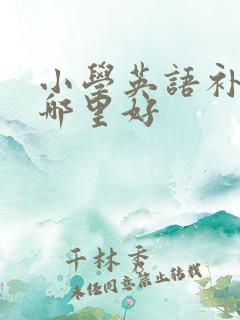 小学英语补习班哪里好