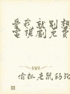 爱我就别想太多电视剧免费播放全集