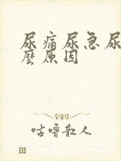尿痛尿急尿频什么原因